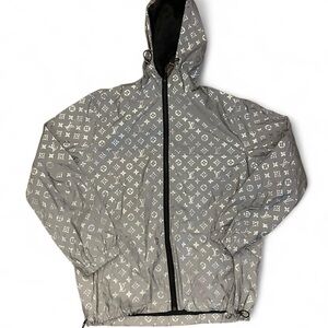 Louis Vuitton Monogram Gray Windbreaker